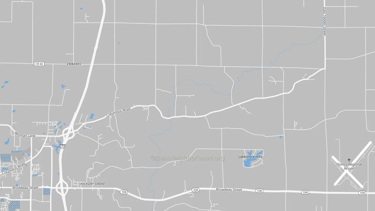 Transit Grade map of Fowler, IL