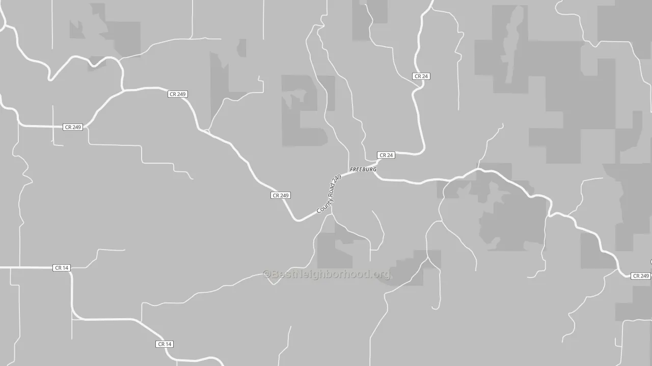 Transit Grade map of Freeburg, MN
