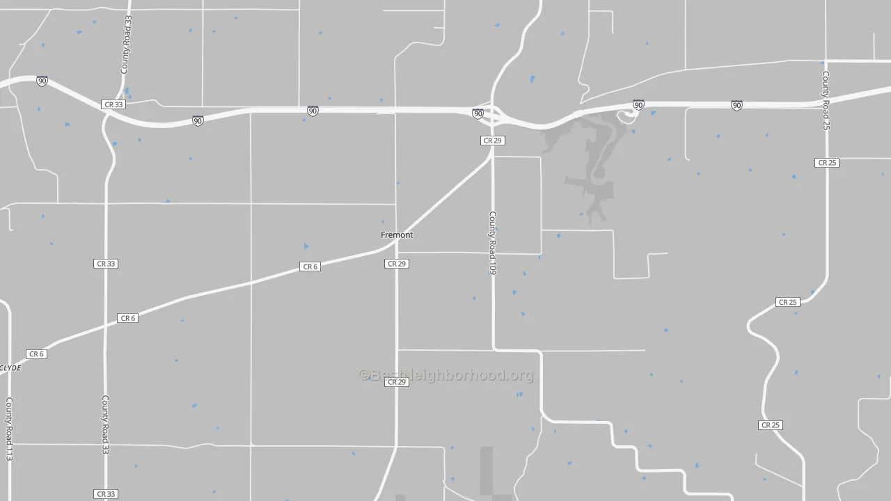 Transit Grade map of Fremont, MN