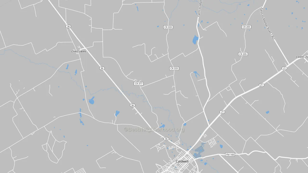 Transit Grade map of Frenstat, TX