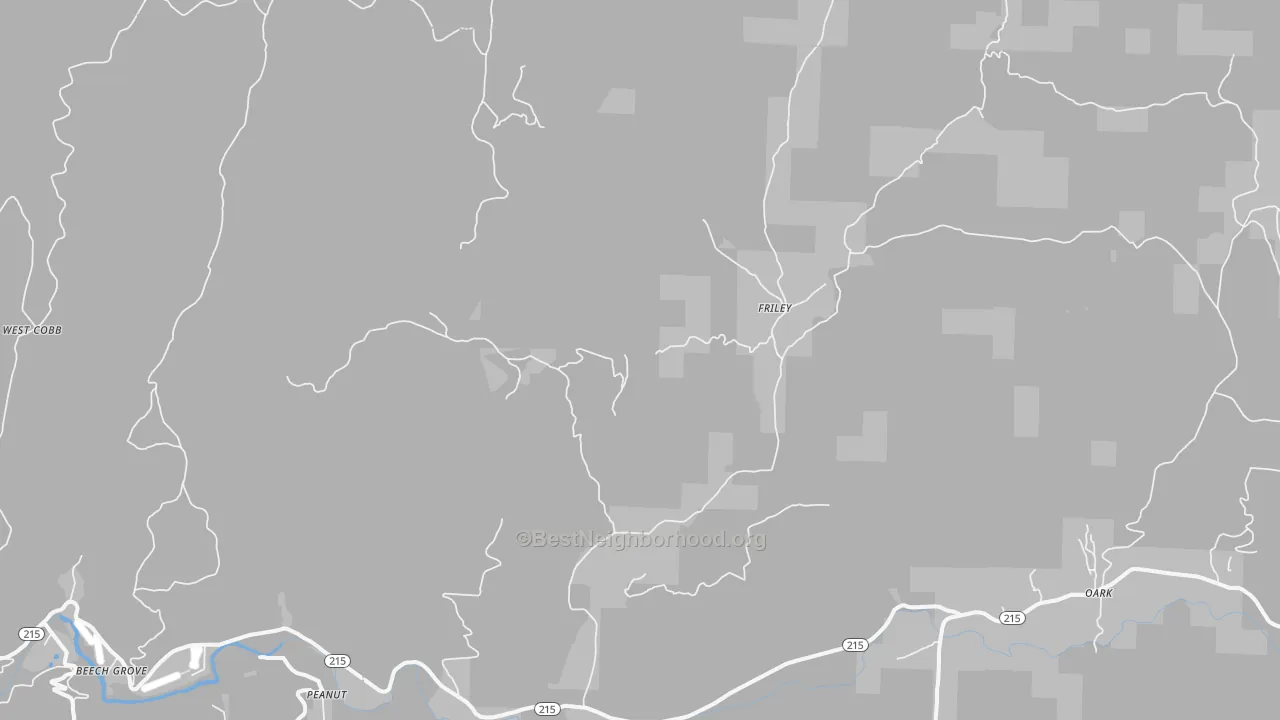 Transit Grade map of Friley, AR