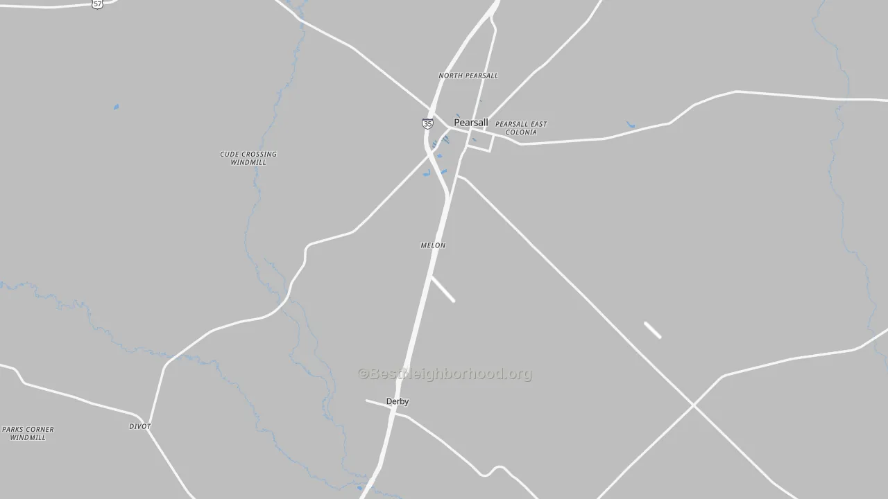 Transit Grade map of Frio County, TX