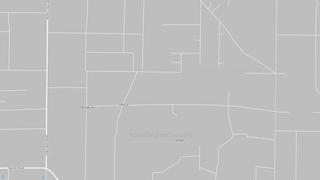 Transit Grade map of Frisco, IL