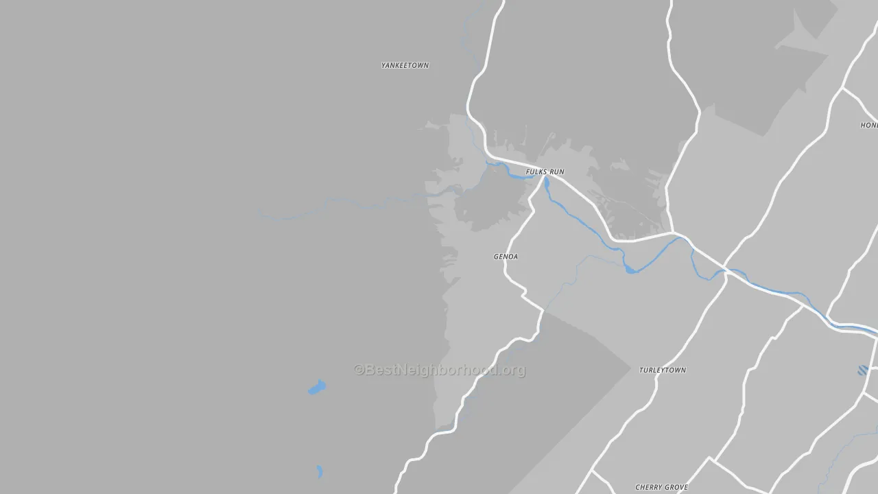 Transit Grade map of Fulks Run, VA
