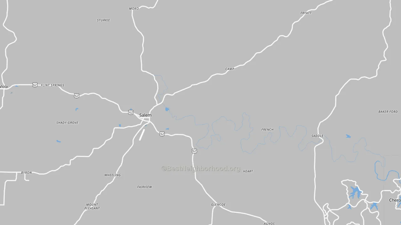 Transit Grade map of Fulton County, AR
