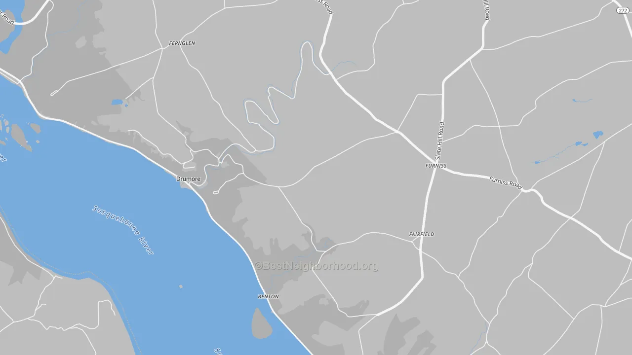 Transit Grade map of Furniss, PA