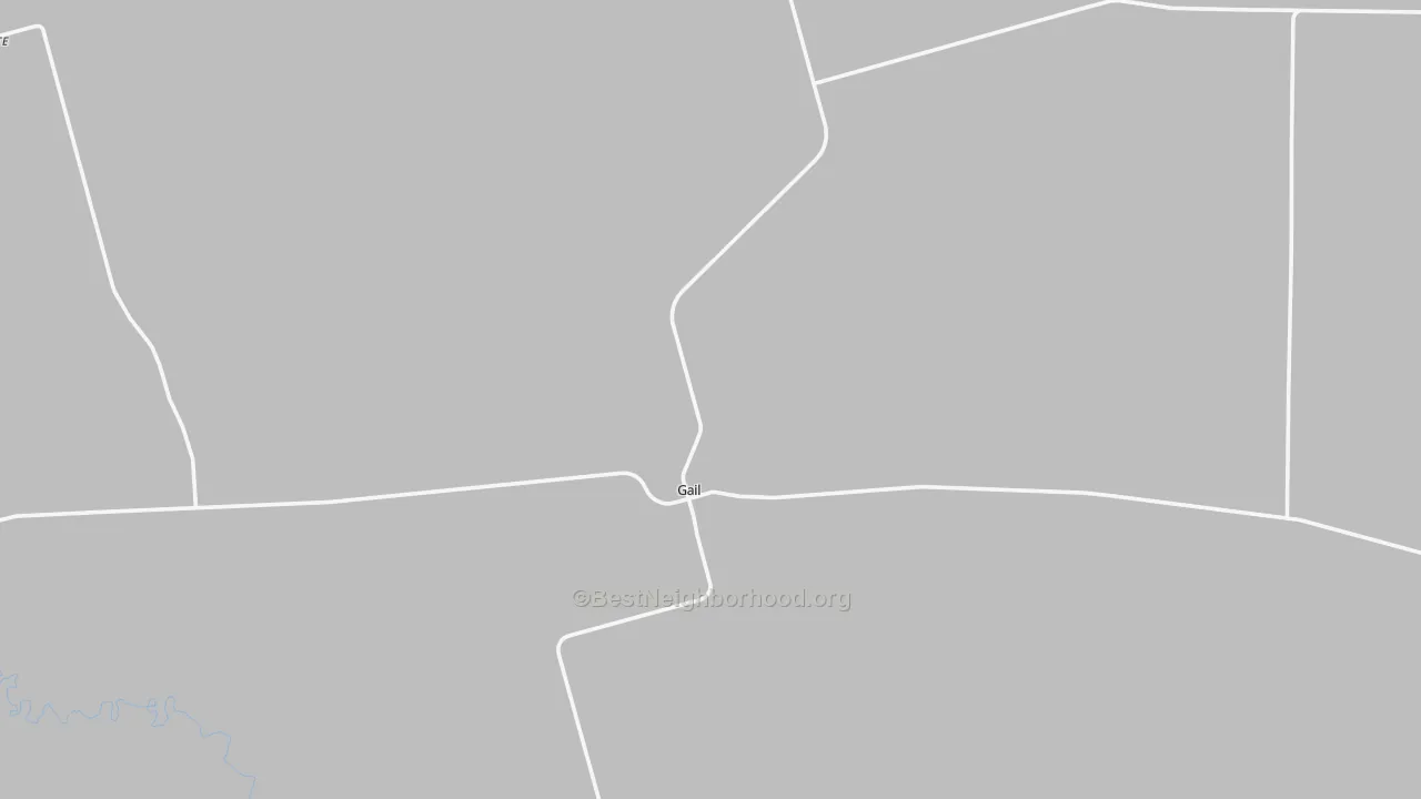 Transit Grade map of Gail, TX