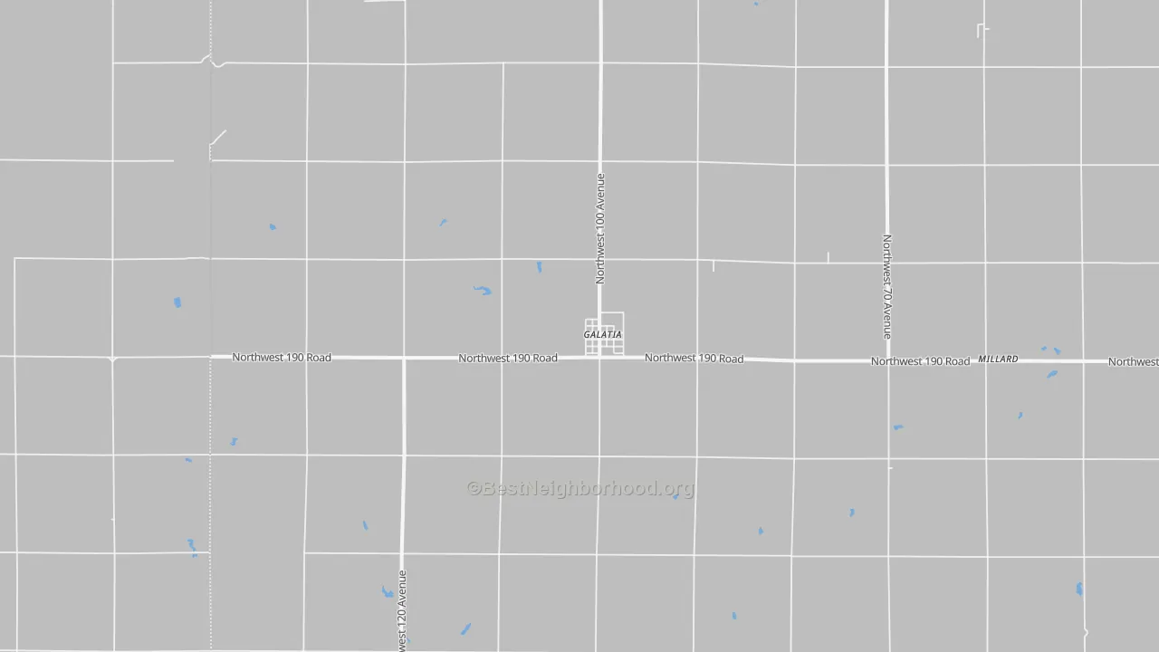 Transit Grade map of Galatia, KS