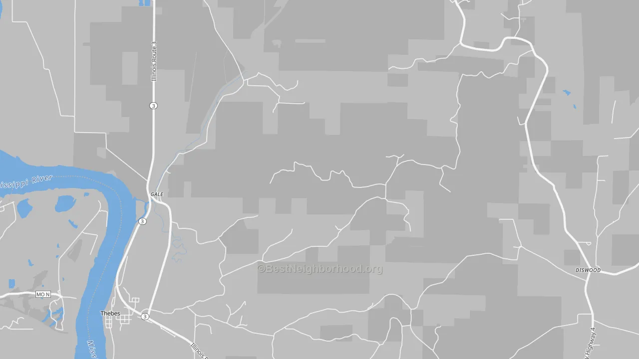 Transit Grade map of Gale, IL