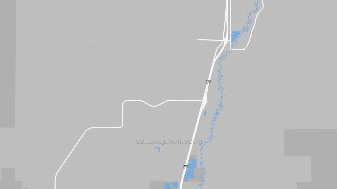 Transit Grade map of Galen, MT