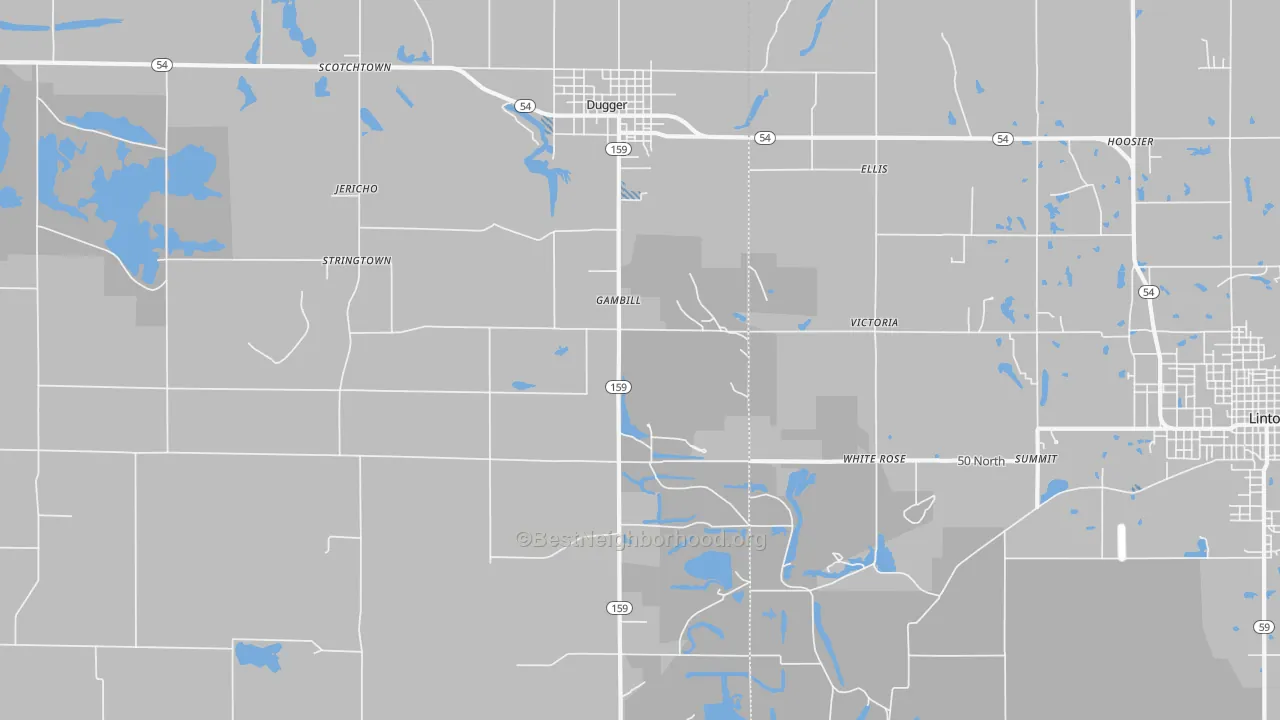 Transit Grade map of Gambill, IN