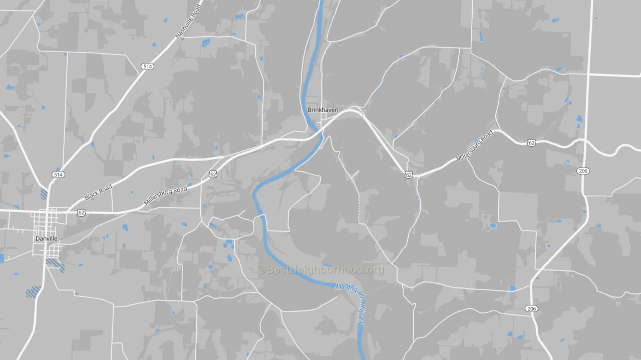 Transit Grade map of Gann, OH