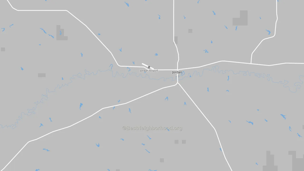 Transit Grade map of Garfield County, MT