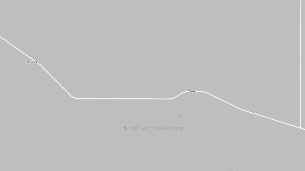 Transit Grade map of Gate, OK