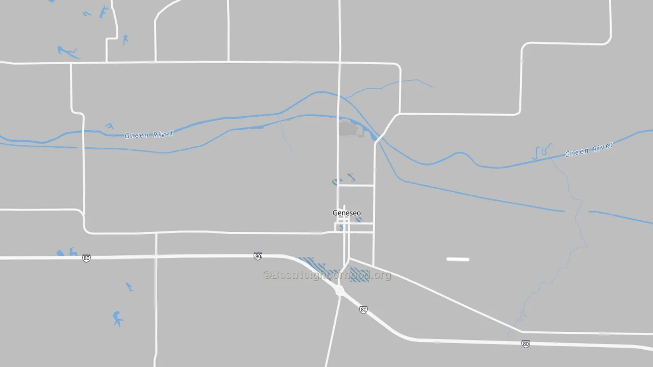 Transit Grade map of Geneseo, IL