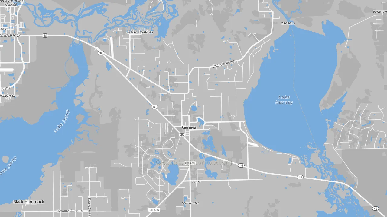 Transit Grade map of Geneva, FL