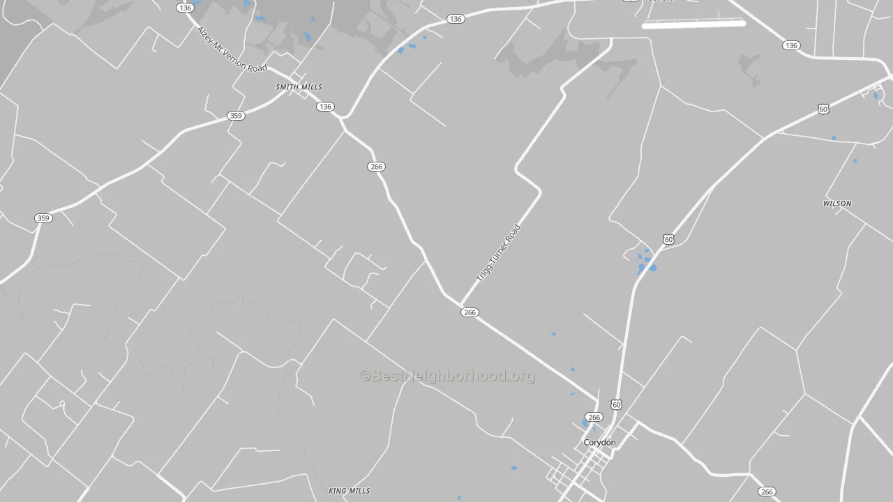 Transit Grade map of Geneva, KY