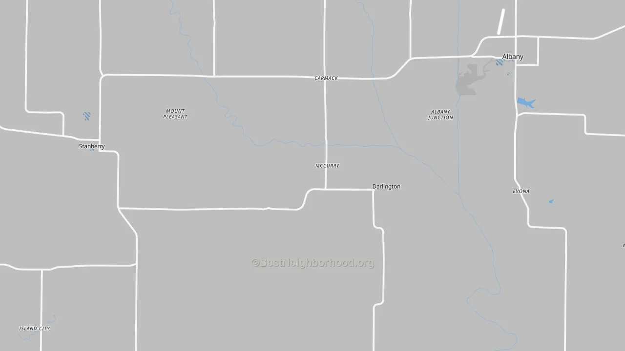 Transit Grade map of Gentry County, MO