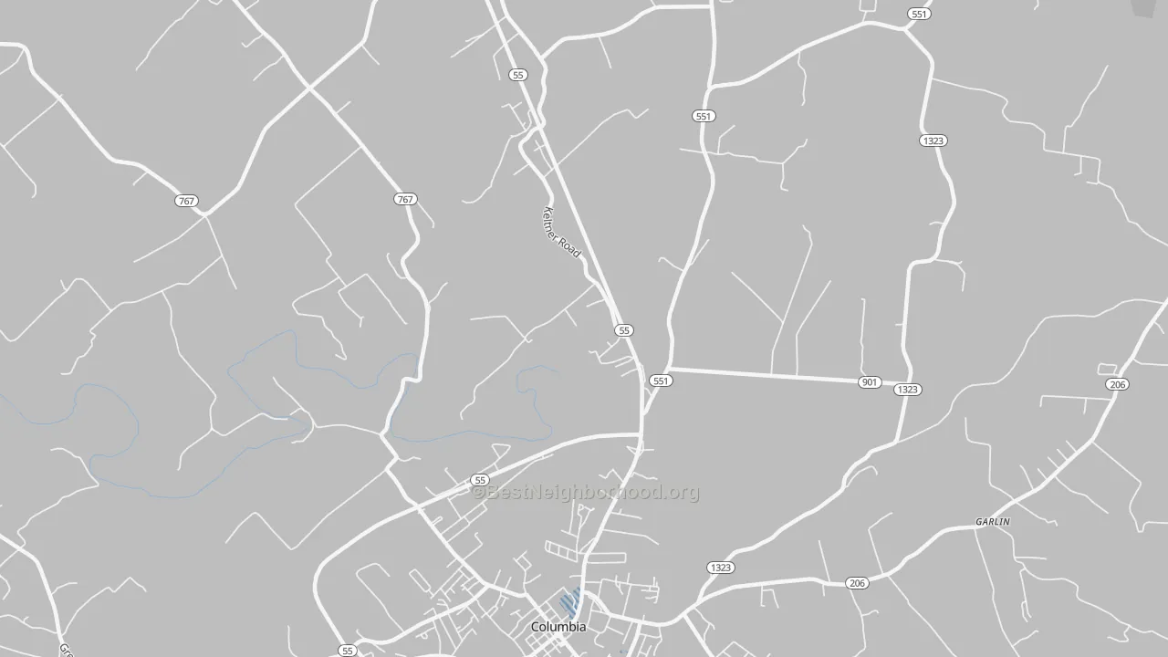Transit Grade map of Gentrys Mill, KY