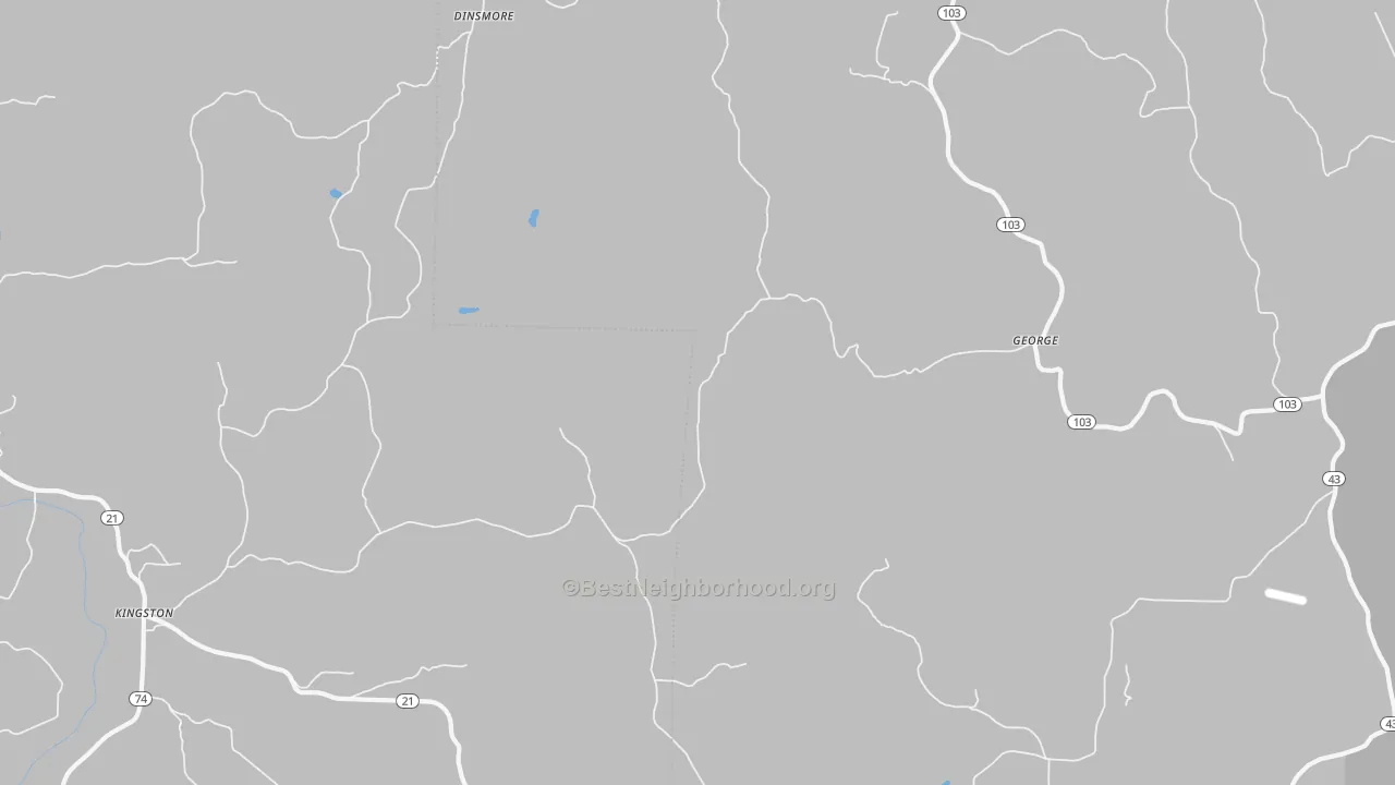 Transit Grade map of George, AR