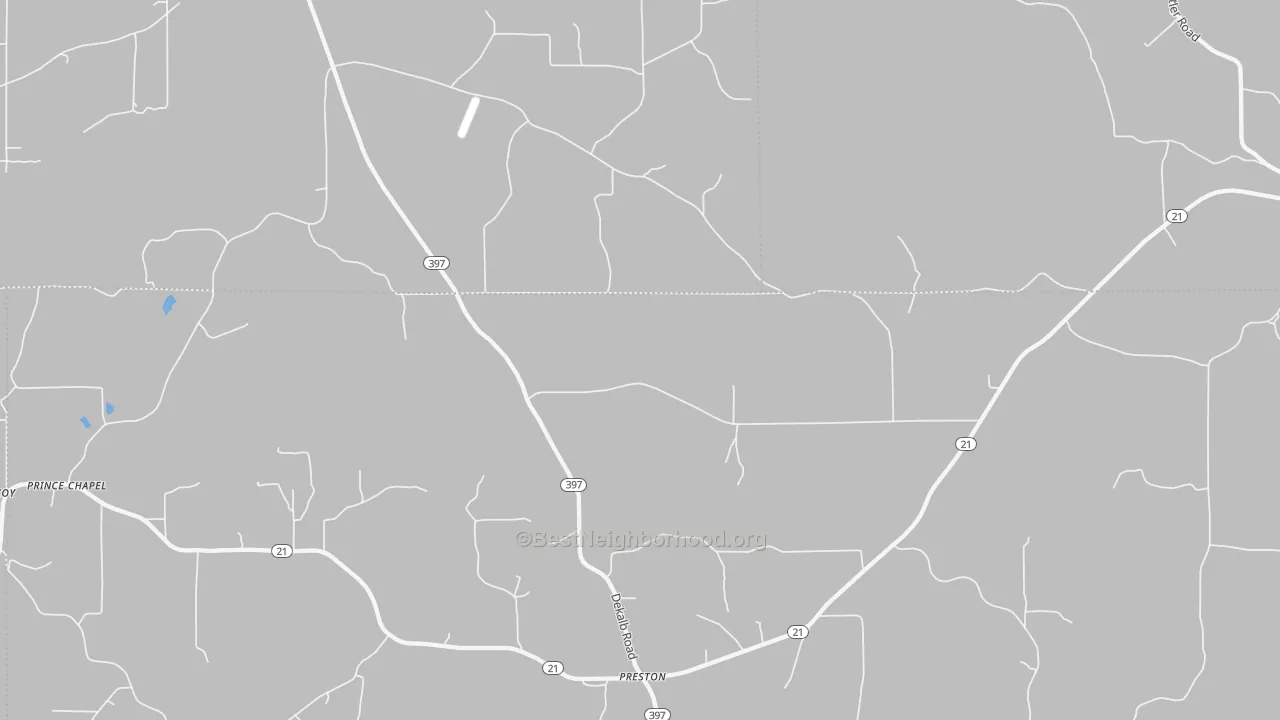 Transit Grade map of Gholson, MS