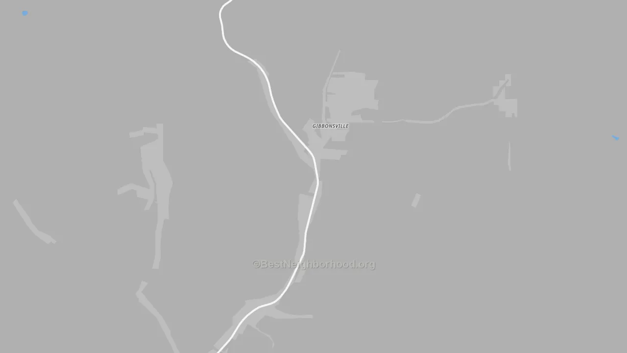 Transit Grade map of Gibbonsville, ID