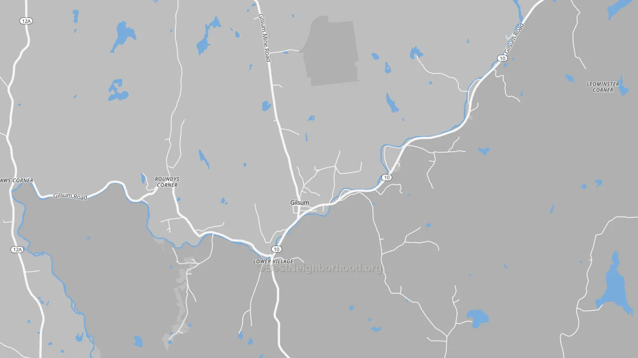 Transit Grade map of Gilsum, NH
