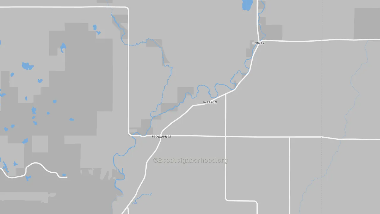 Transit Grade map of Gleason, WI