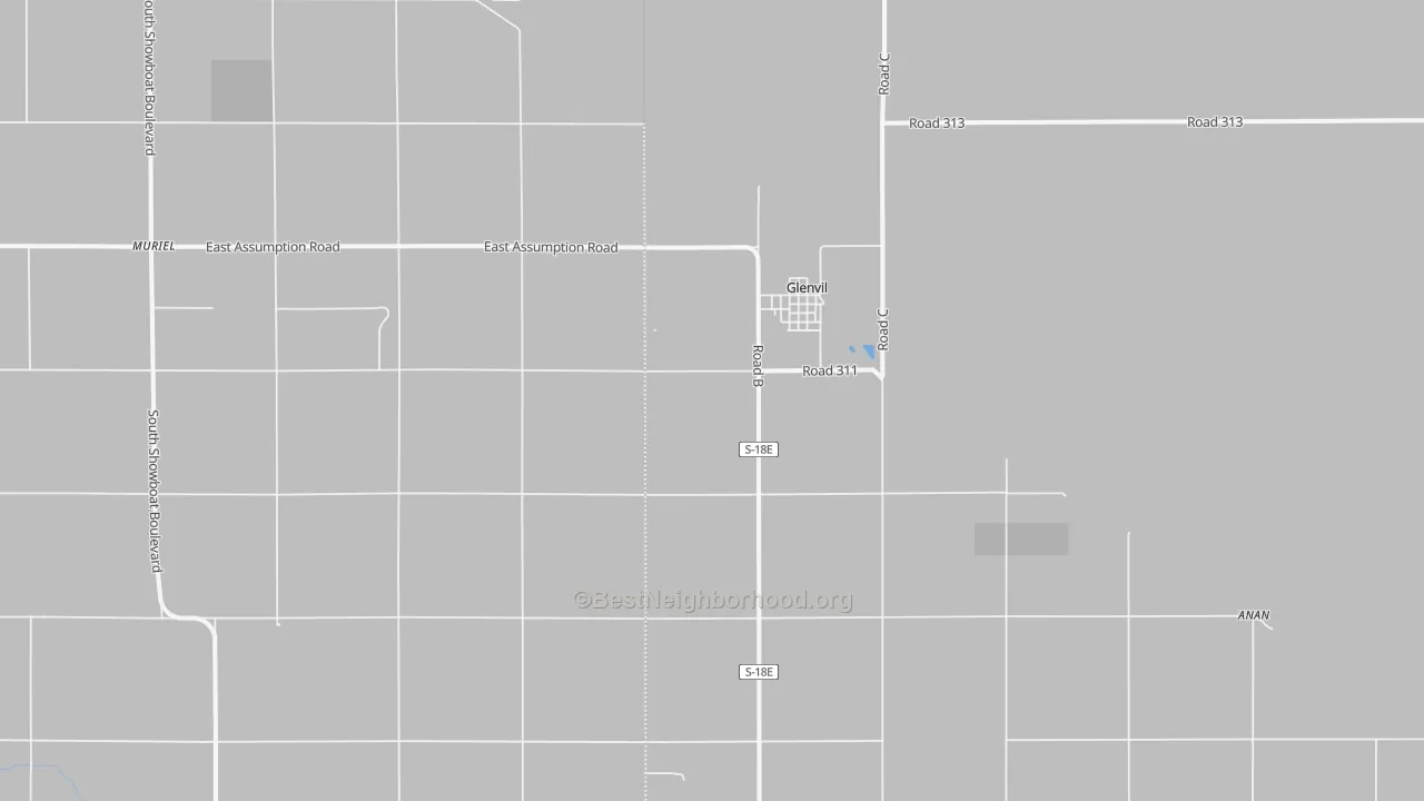 Transit Grade map of Glenvil, NE