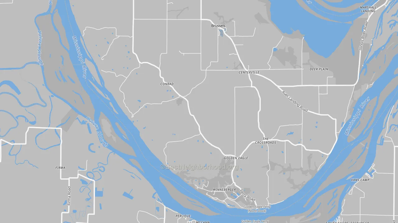 Transit Grade map of Golden Eagle, IL