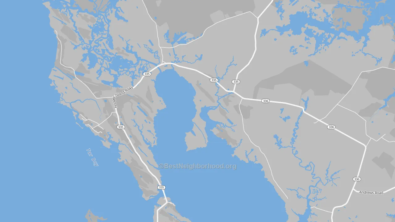 Transit Grade map of Golden Hill, MD