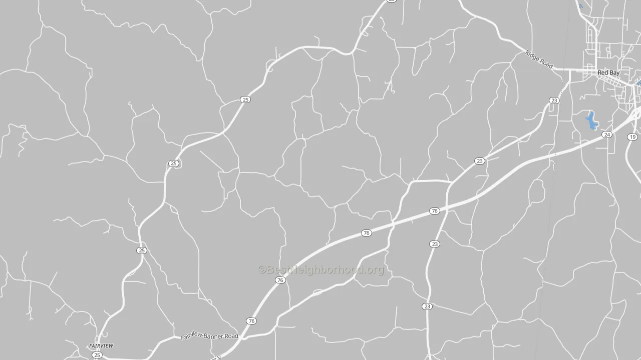 Transit Grade map of Golden, MS