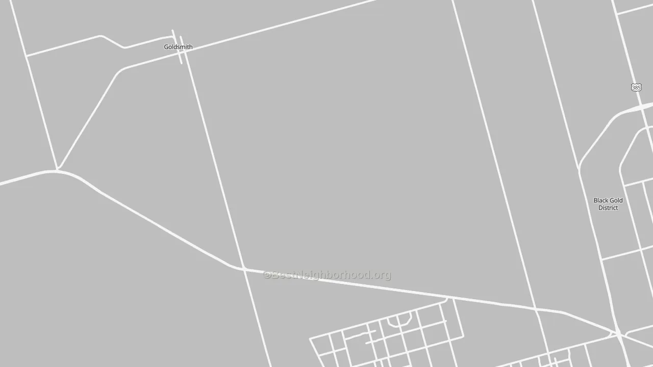 Transit Grade map of Goldsmith, TX