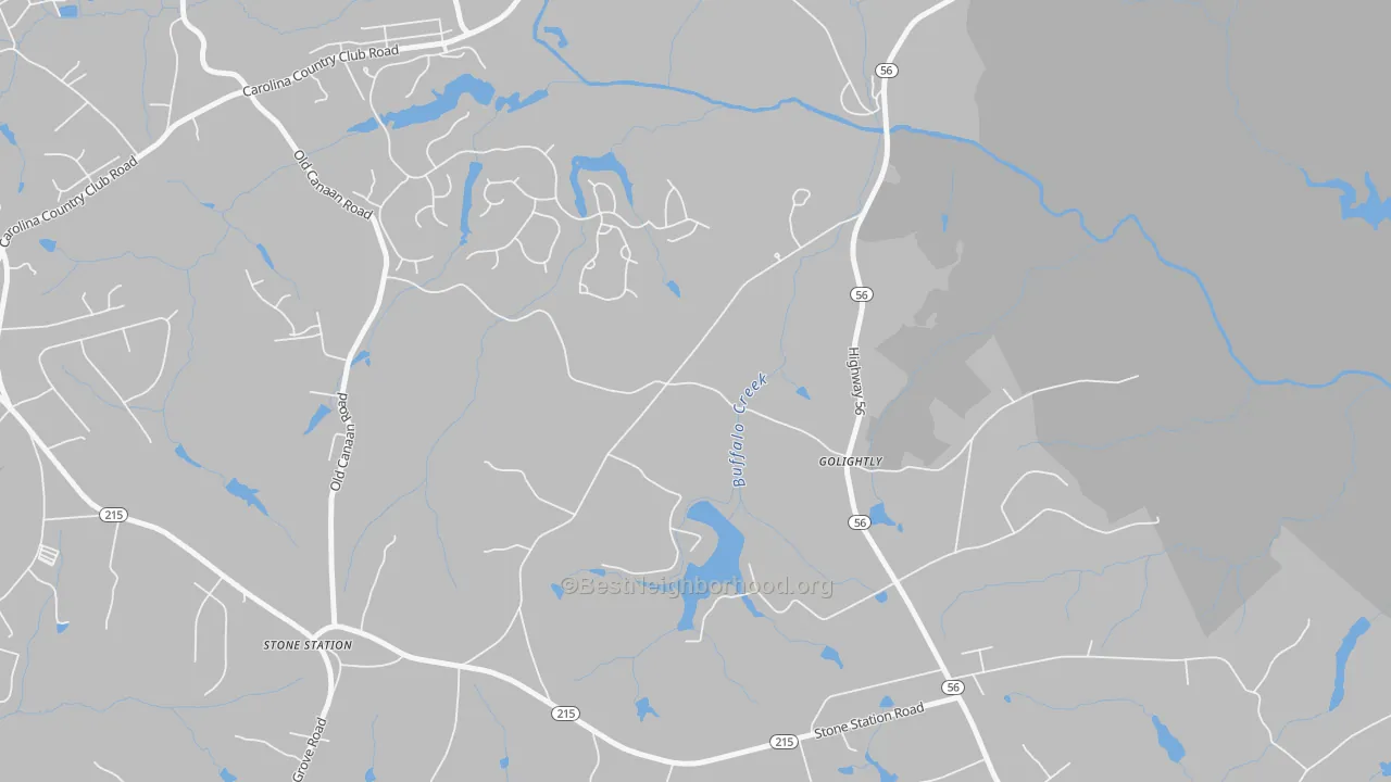 Transit Grade map of Golightly, SC