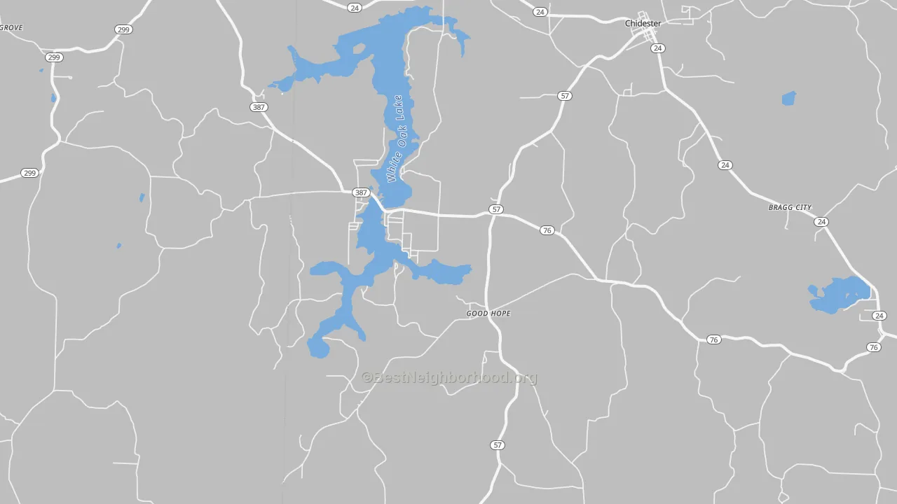 Transit Grade map of Good Hope, AR