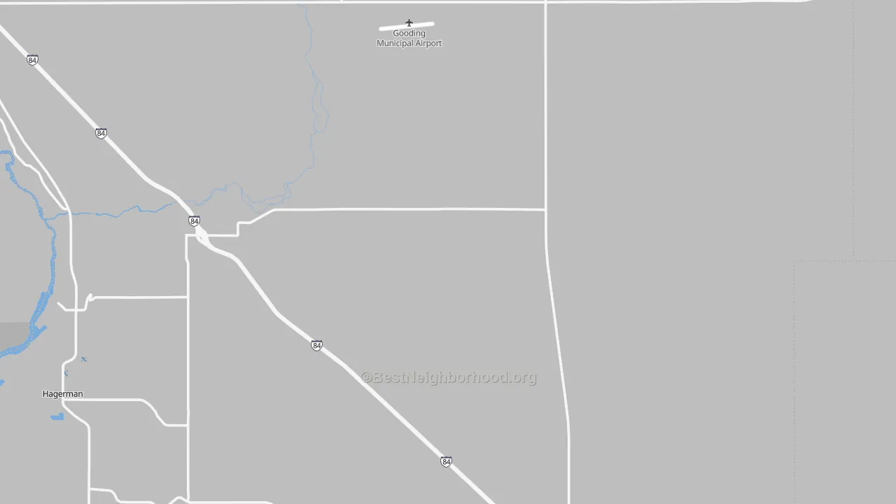 Transit Grade map of Gooding County, ID
