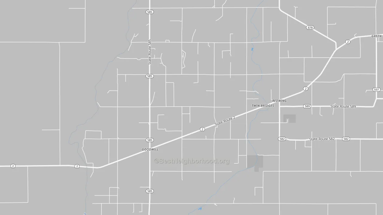 Transit Grade map of Goodwill, LA