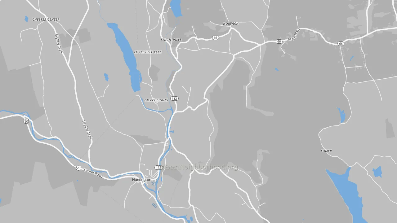 Transit Grade map of Goss Heights, MA