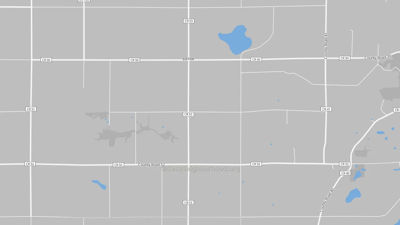 Transit Grade map of Gotha, MN