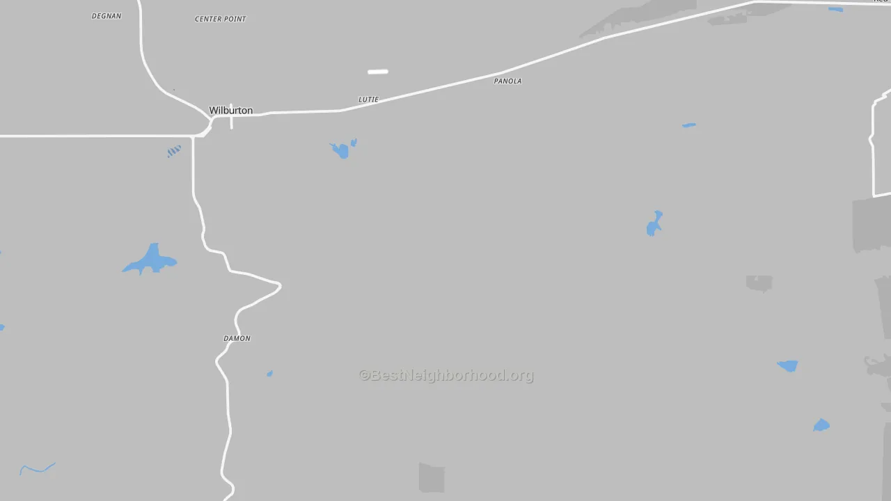 Transit Grade map of Gowen, OK