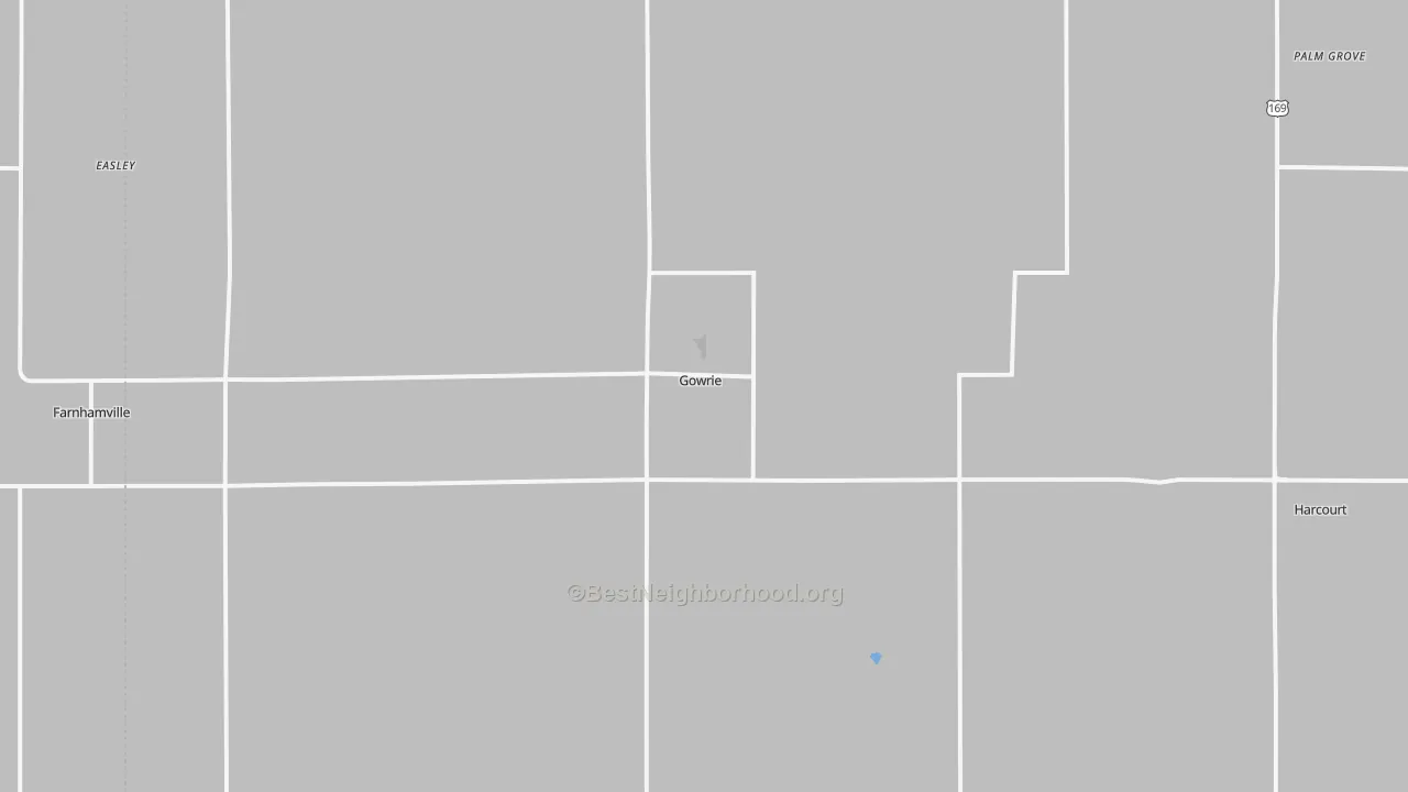 Transit Grade map of Gowrie, IA