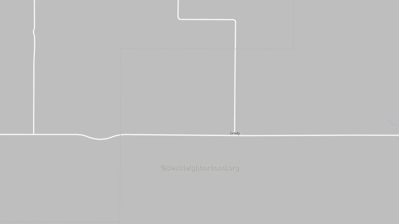 Transit Grade map of Grady, NM