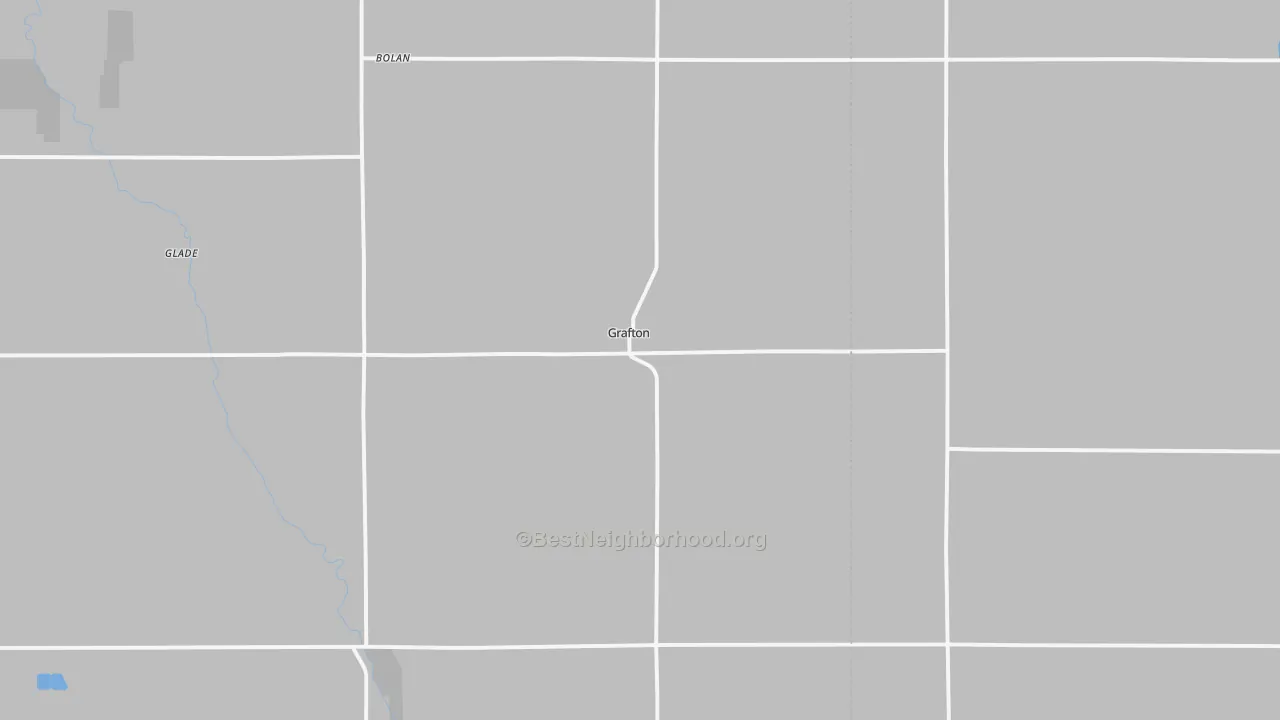 Transit Grade map of Grafton, IA