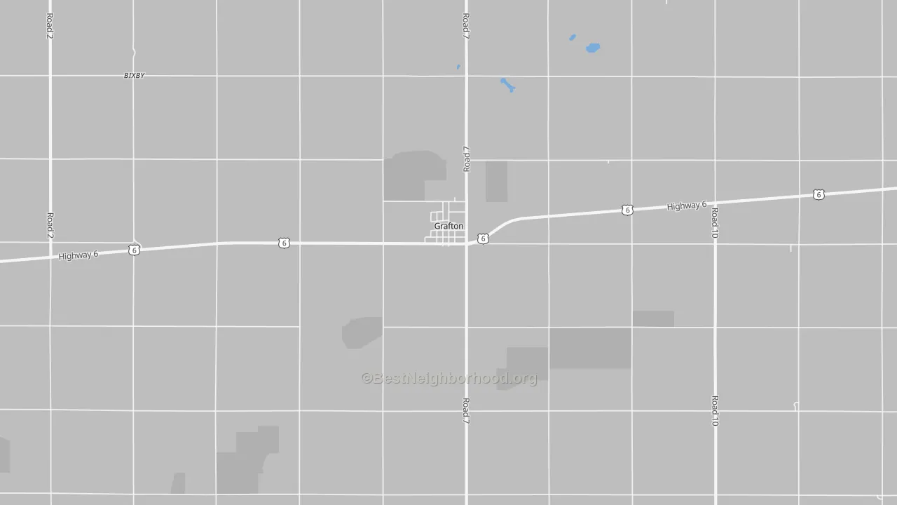 Transit Grade map of Grafton, NE