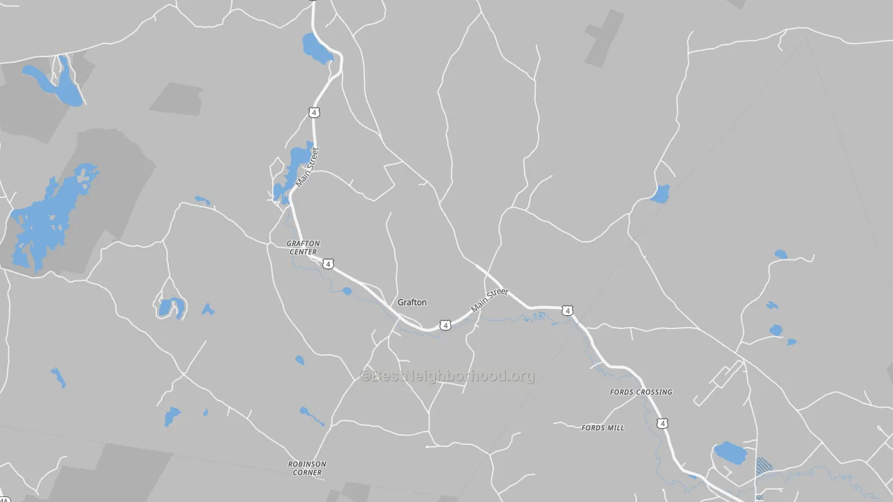 Transit Grade map of Grafton, NH