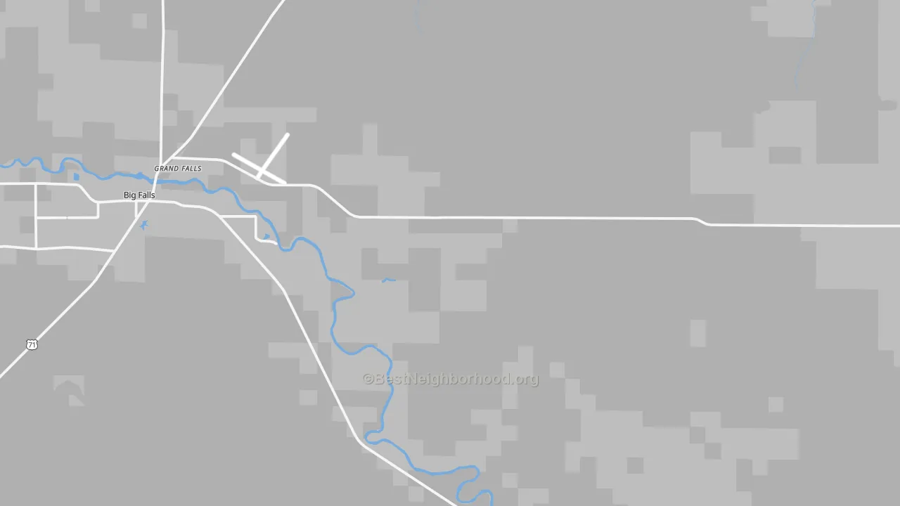 Transit Grade map of Grand Falls, MN