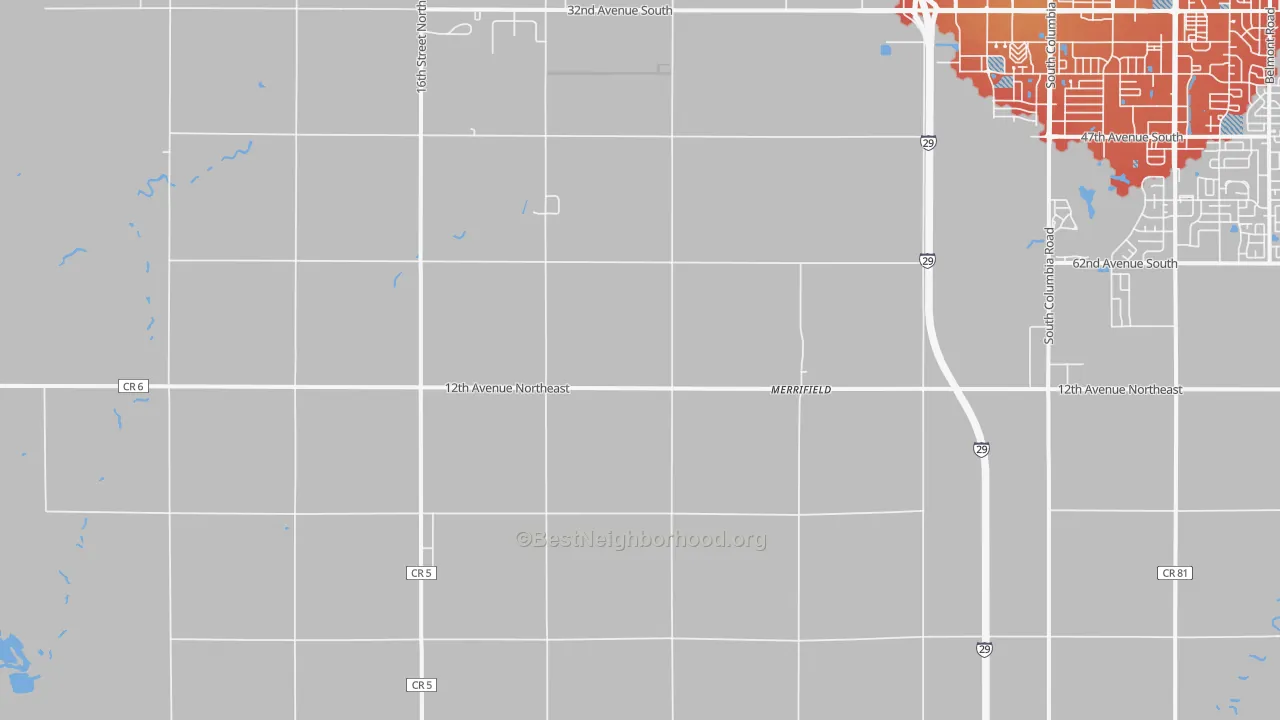 Transit Grade map of Grand Forks Air Force Base, ND