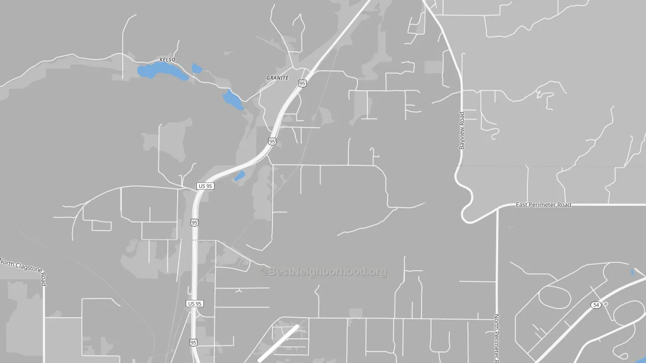 Transit Grade map of Granite, ID