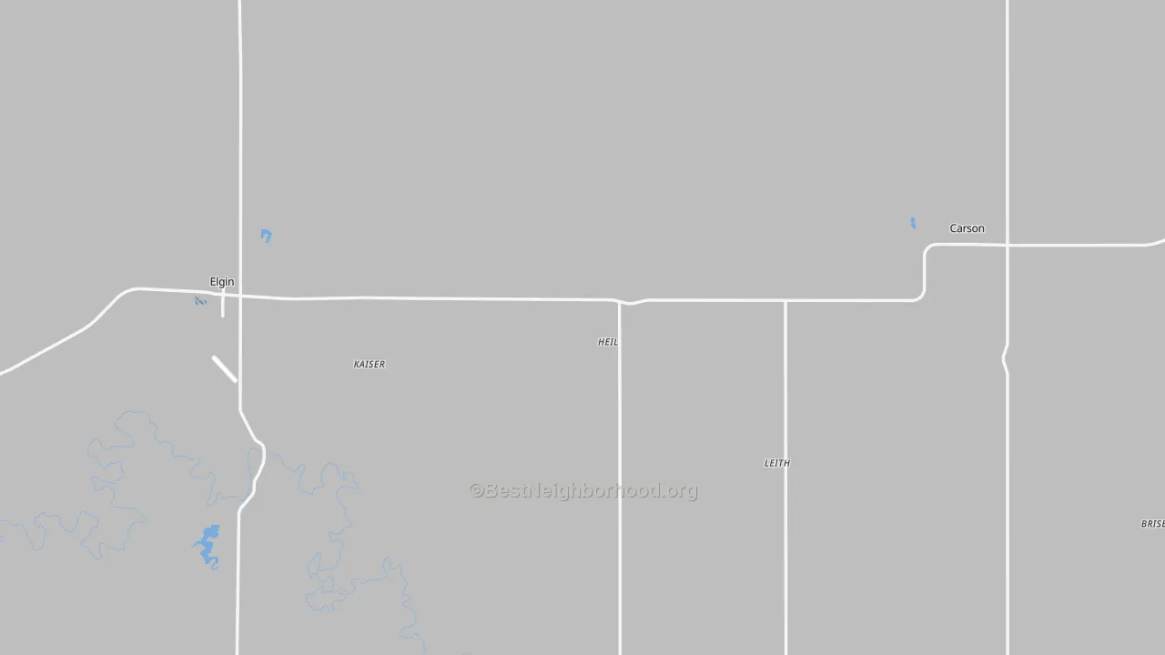 Transit Grade map of Grant County, ND