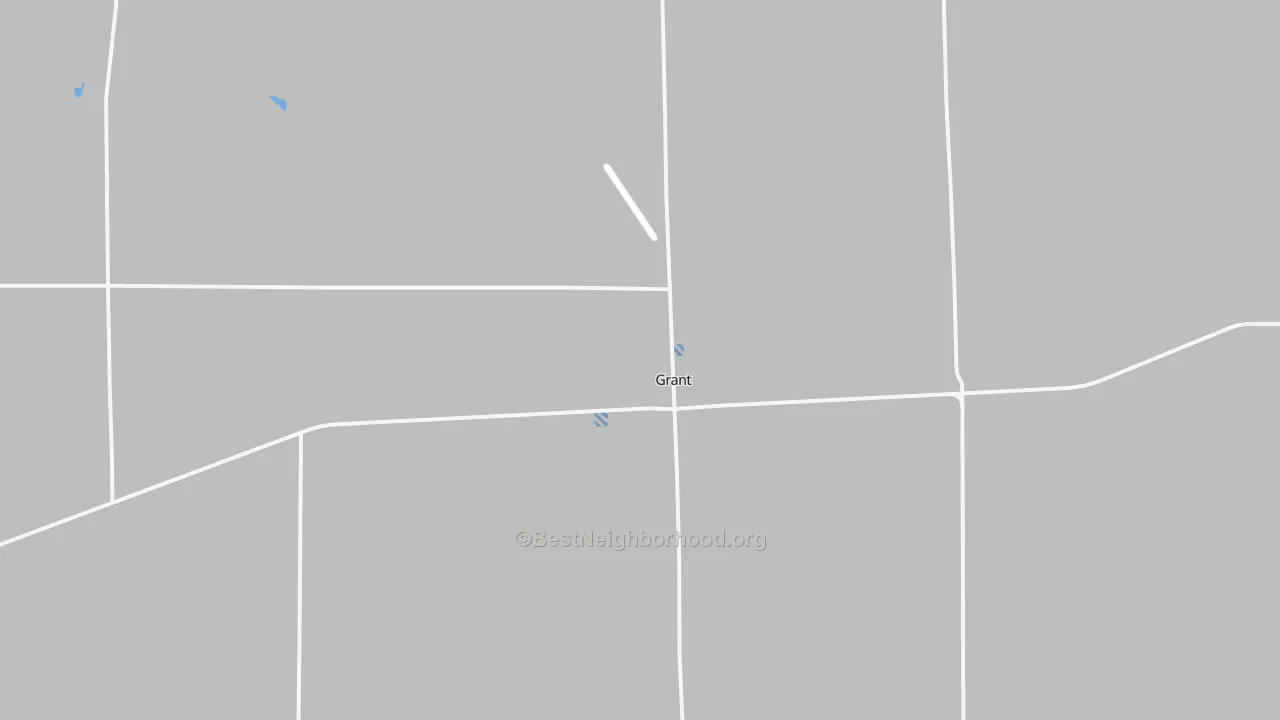Transit Grade map of Grant, NE